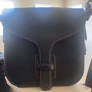 Coach Courier Leather Convertible Bag